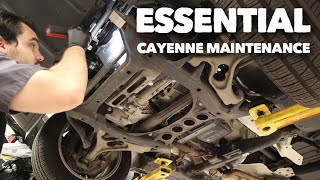 Oil Change And Yearly Service  Porsche Cayenne [upl. by Daegal]