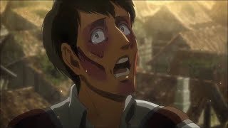 Bertholdt death by Armin titan  Attack On Titan Season 3 [upl. by Brittni]