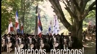 National Anthem of France Troops of Marseille 1793 Lyrics GERENFR [upl. by Bourke]