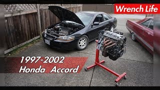 HOW TO H22 Swap guide for HONDA ACCORDS [upl. by Aisenet197]