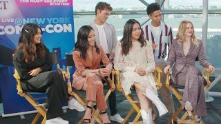 Marvels Runaways Cast  New York Comic Con 2019 Full Interview [upl. by Ttessil]