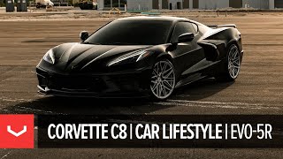 Corvette C8 x CarLifestyle  Vossen Forged EVO5R [upl. by Tsiuqram]