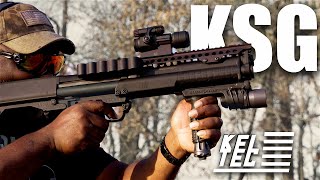 THE KELTECH KSG REVIEW  Tactical RIfleman [upl. by Sacttler]