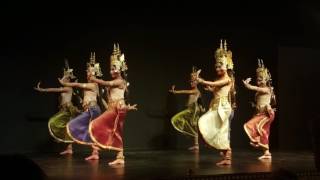 Traditional Khmer Dance  Apsara 7th Century [upl. by Kcirrag]