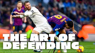 Best TACKLES AND BLOCKS  Sergio Ramos x Real Madrid [upl. by Harat]