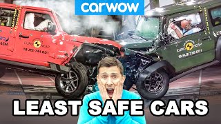 The LEAST SAFE new cars to CRASH in [upl. by Roberto]