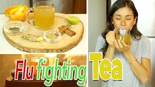 Cold Flu Cough and Sore Throat Remedy Tea [upl. by Darsie]