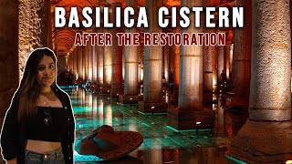 BASILICA CISTERN ISTANBUL 2022  REOPENS TO VISITORS [upl. by Rodoeht946]