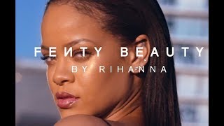 Rihanna Debuts Fenty Beauty Campaign Ft Halima Aden Slick Woods and Leomie Anderson [upl. by Lora336]