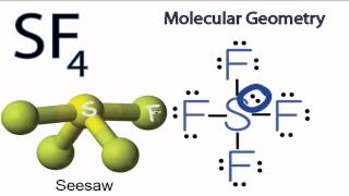 SF4 Molecular Geometry  Shape [upl. by Durand]