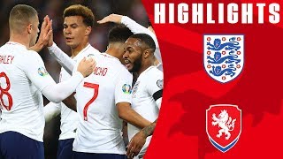 England 50 Czech Republic  England Off To Dream Start  Euro 2020 Qualifiers  England [upl. by Nylehtak]