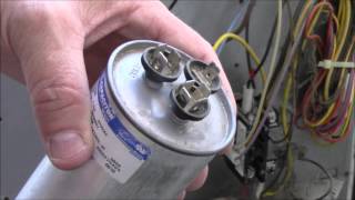 AC FanCompressor Not Working  How To Test Repair Broken HVAC Run Start Capacitor Air Condition HD [upl. by Schaefer59]