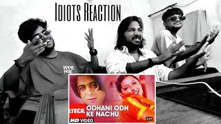 Reaction Odhani Odh Ke Nachu  Udit Narayan  Alka Y  Tere Naam  Salman K Three Idiots Reaction [upl. by Ahsienyt]