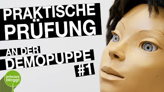 Praktische Examensprüfung an der Pflegepuppe  Teil 1 Die Übergabe [upl. by Kram857]