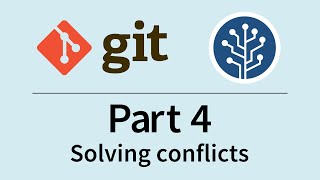 Getting started with Git using SourceTree  Part 4 Solving conflicts [upl. by Aara]