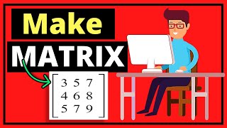 Matrix In Google Docs 3x3 [upl. by Halden]