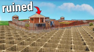 I Placed 1000000 Wood Around Outpost [upl. by Lebatsirc]