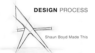 My Furniture Design Process  Shaun Boyd Made This [upl. by Romalda368]