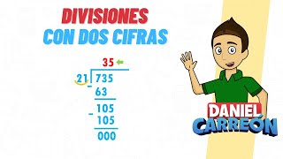 COMO HACER DIVISIONES CON DOS CIFRAS Super fácil  Para principiantes [upl. by Profant]