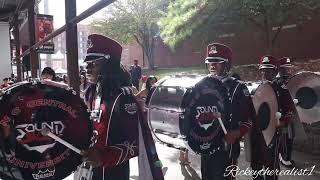 NCCU Marching Band 2023  March in  NCCU Vs Campbell [upl. by Nazay]