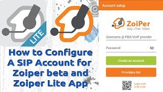 How to Configure Zoiper Lite App with A SIP Account on Android Device [upl. by Auqinahc568]