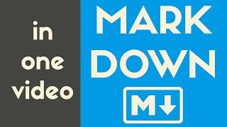 Markdown Syntax  In One Video [upl. by Esyla559]