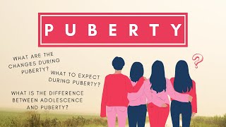 Introduction to Puberty amp Adolescence  Changes during Puberty [upl. by Aseel]