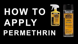 How to apply permethrin [upl. by Fronia629]