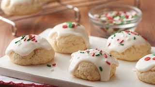 Easy Italian Christmas Cookies  Pillsbury Recipe [upl. by Lipkin]