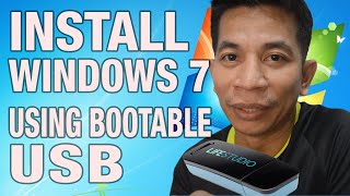 HOW TO install Windows 7  Windows 10 using USB flash drive [upl. by Moneta323]