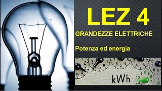 4Le grandezze elettriche  potenza ed energia [upl. by Rainer]