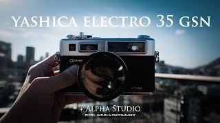 Yashica Electro 35 GSN  Film Camera Review [upl. by Derfnam]