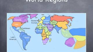 Regions of the World  Continents [upl. by Atekin291]