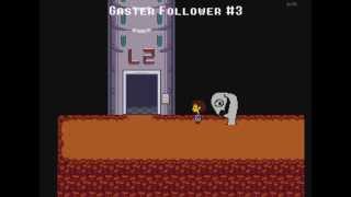 All WD Gaster encounters in Undertale [upl. by Damarra]