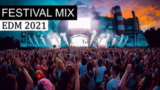 EDM FESTIVAL MIX 2021  Party Electro Rave Music [upl. by Naesar]