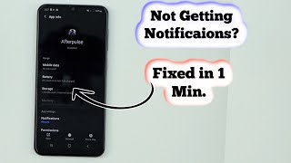 How to fix notificacion problem on Android  not getting Apps Notifications [upl. by Scevor]