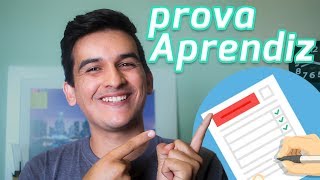 COMO SÃO AS PROVAS DE JOVEM APRENDIZ  O QUE ESTUDAR [upl. by Troyes]