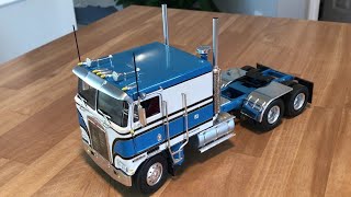 Revell Kenworth K100 Cabover Flat Top Sleeper [upl. by Saffian]