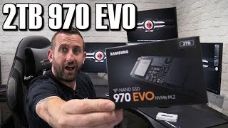 Samsung 970 Evo 2TB M2 NVME SSD Review [upl. by Kidder894]