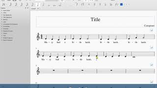 Mastering MuseScore Melody with Lyrics [upl. by Nedry324]