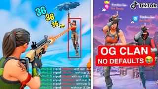 Exposing 100 TikTok Clans in Fornite [upl. by Adnopoz225]