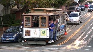 Experience San Francisco  Cable Car Ride [upl. by Hittel]