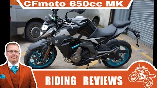 2020 CF Moto WK650NK TT Review [upl. by Adriene]