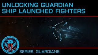 Unlocking the Guardian Ship Launched Fighters Elite Dangerous Tutorial [upl. by Divod]