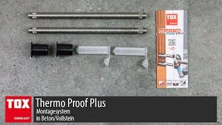 TOX Thermo Proof Plus in BetonVollstein [upl. by Padraic]