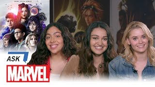 The Runaways Answer YOUR Questions About Season 3 [upl. by Pavior]