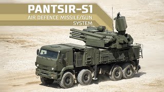 PantsirS1 Air defence missilegun system [upl. by Kala]