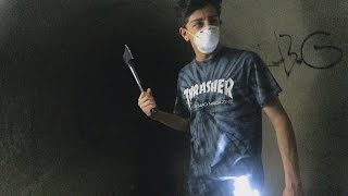 EXPLORING THE HAUNTED TUNNEL PART 2 WTF  FaZe Rug [upl. by Grosz]