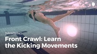 Swimming Techniques Leg Movements  Front Crawl [upl. by Matelda865]