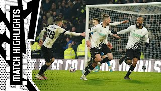 HIGHLIGHTS  Derby County Vs Bolton Wanderers [upl. by Ayekat]